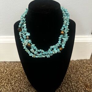 Turquoise Beaded Necklace